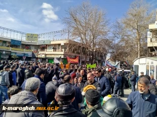 حضور پرشور دانشگاهیان آموزشکده ملی مهارت واحد مراغه در جشن پیروزی انقلاب و راهپیمایی یوم‌الله 22 بهمن 6