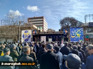 حضور پرشور دانشگاهیان آموزشکده ملی مهارت واحد مراغه در جشن پیروزی انقلاب و راهپیمایی یوم‌الله 22 بهمن 7