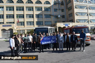 بازدید دانشجویان رشته الکتروتکنیک آموزشکده ملی مهارت واحد مراغه از نیروگاه حرارتی سهند بناب در قالب طرح راهیان پیشرفت 6