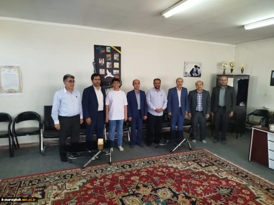 دیدار ریاست آموزشکده با مسئول جدید بسیج دانشجویی شهرستان به مناسبت سالروز فتح خرمشهر  2