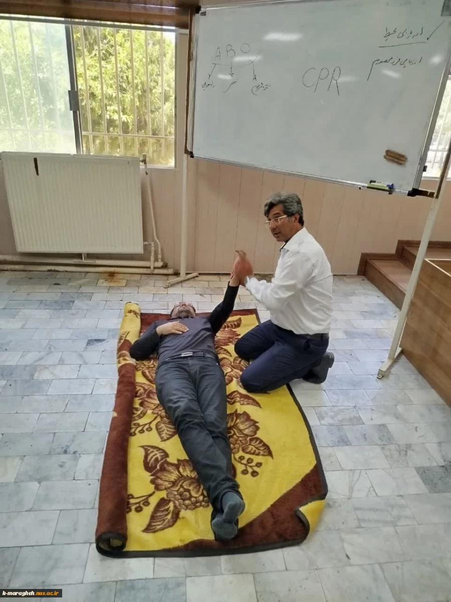 برگزاری دوره تخصصی "امداد و نجات" در آموزشکده با حضور کارشناس ارشد HSE 4