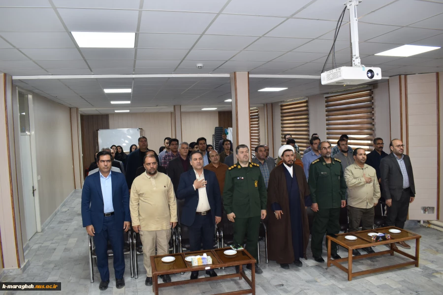 مراسم گرامیداشت هفته دفاع مقدس در آموزشکده ملی مهارت واحد مراغه 4