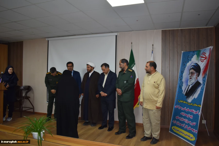 مراسم گرامیداشت هفته دفاع مقدس در آموزشکده ملی مهارت واحد مراغه 10