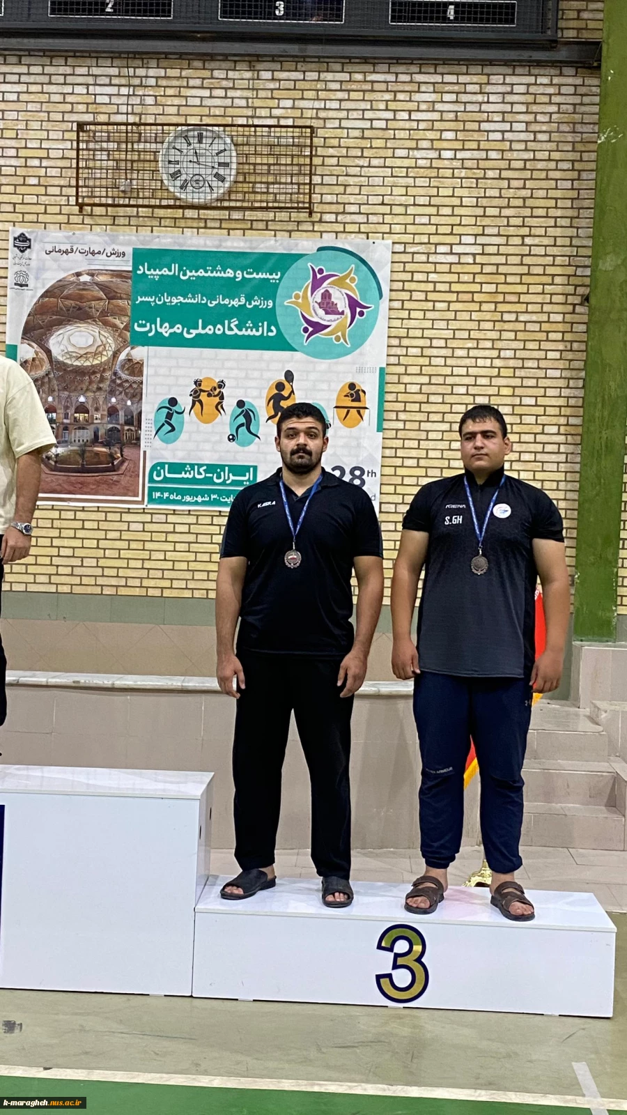 کسب مقام سوم توسط دانشجوی آموزشکده ملی مهارت واحد مراغه در المپیاد ورزش قهرمانی دانشجویان دانشگاه ملی مهارت 4
