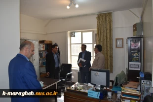 حضور مسؤلان محترم اداره کل حراست سازمان مرکزی دانشگاه ملی مهارت در آموزشکده 3