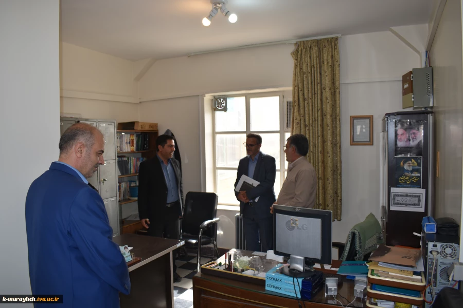 حضور مسؤلان محترم اداره کل حراست سازمان مرکزی دانشگاه ملی مهارت در آموزشکده 3