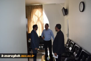 حضور مسؤلان محترم اداره کل حراست سازمان مرکزی دانشگاه ملی مهارت در آموزشکده 4