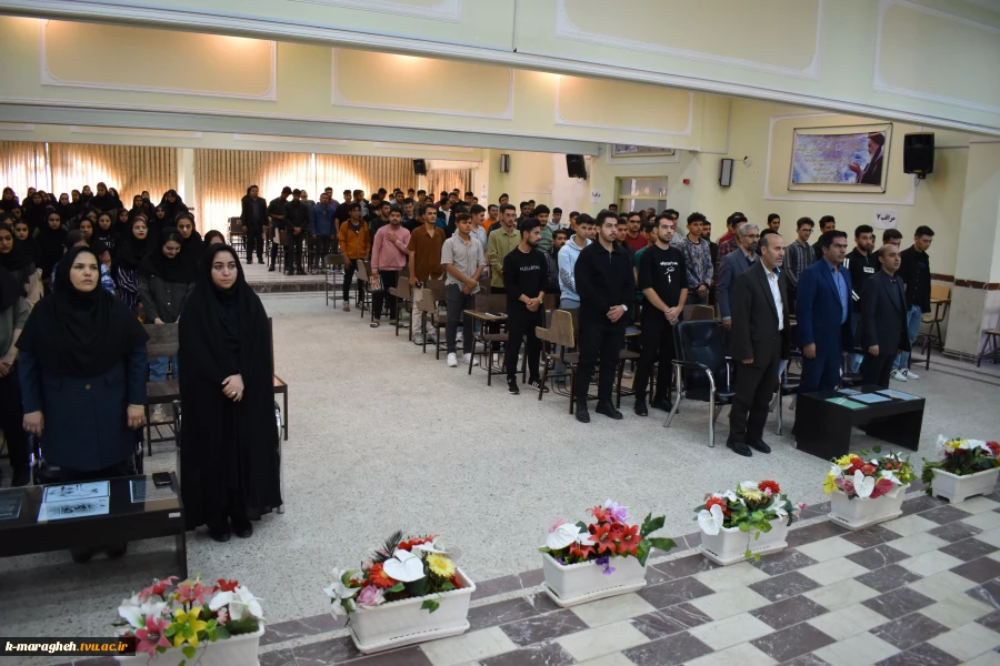 آیین رسمی آغاز سال تحصیلی نو ورودان دانشگاه برگزار شد 4