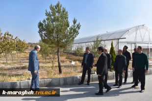 حضور ارزشمند ریاست دانشگاه ملی مهارت واحد استان آذربایجان شرقی در آموزشکده و بازدید از بخش‌های مختلف 5