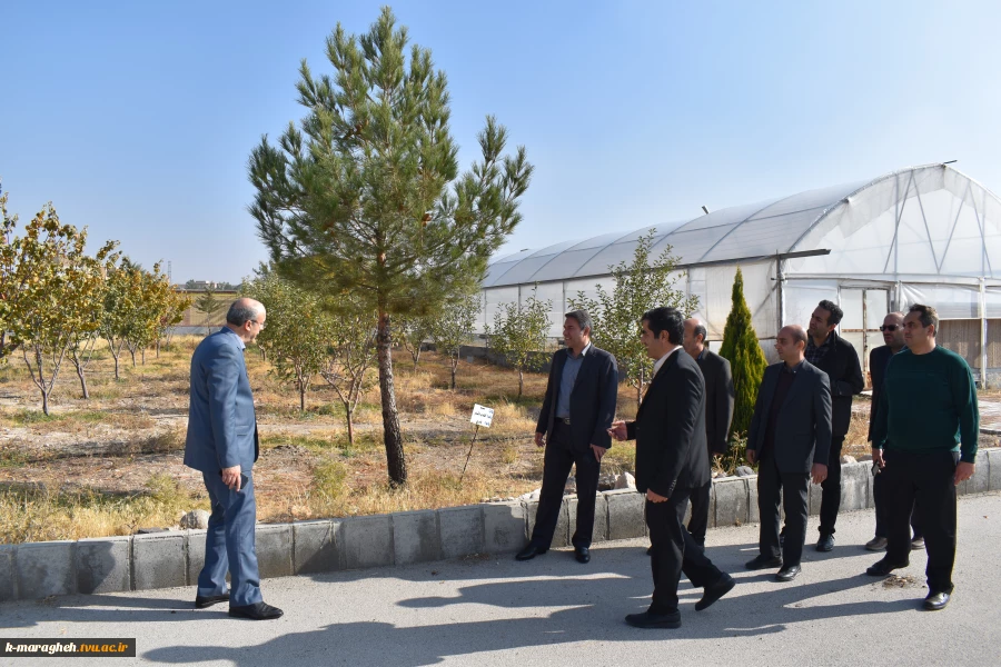 حضور ارزشمند ریاست دانشگاه ملی مهارت واحد استان آذربایجان شرقی در آموزشکده و بازدید از بخش‌های مختلف 5