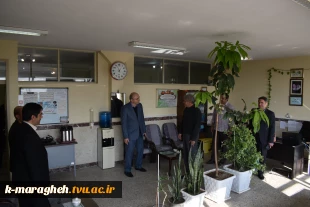 حضور ارزشمند ریاست دانشگاه ملی مهارت واحد استان آذربایجان شرقی در آموزشکده و بازدید از بخش‌های مختلف 8