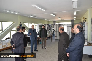 حضور ارزشمند ریاست دانشگاه ملی مهارت واحد استان آذربایجان شرقی در آموزشکده و بازدید از بخش‌های مختلف 10