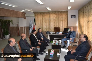 حضور ارزشمند ریاست دانشگاه ملی مهارت واحد استان آذربایجان شرقی در آموزشکده و بازدید از بخش‌های مختلف 11