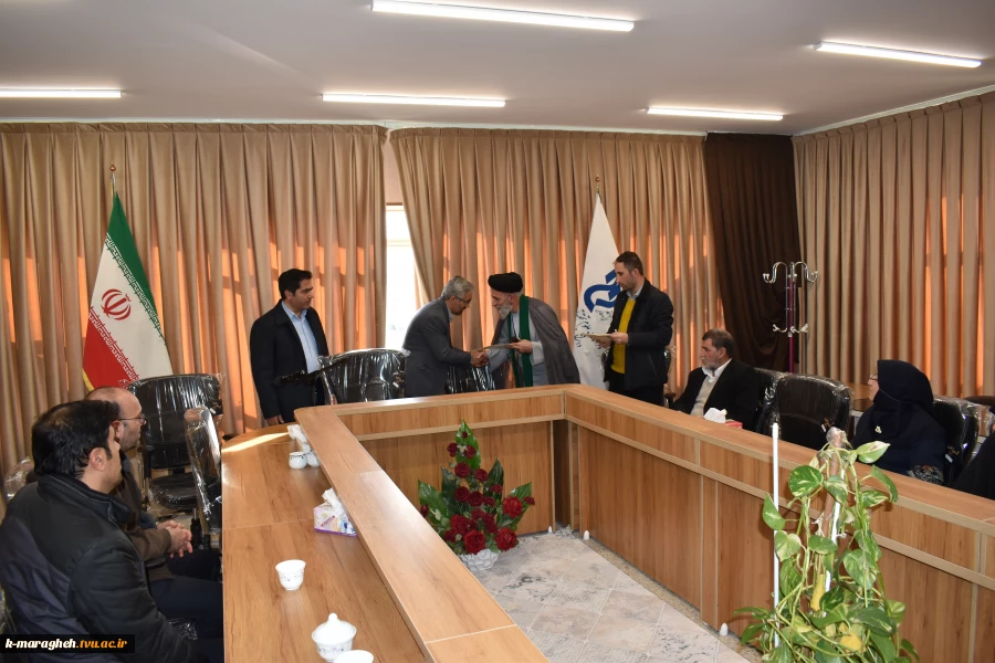 صدور و ابلاغ احکام جدید اعضای شورای امر به معروف و نهی از منکر آموزشکده ملی مهارت واحد مراغه  8