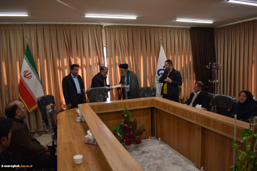 صدور و ابلاغ احکام جدید اعضای شورای امر به معروف و نهی از منکر آموزشکده ملی مهارت واحد مراغه  9