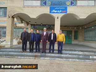 بازدید فرماندار ویژه شهرستان مراغه از آموزشکده ملی مهارت واحد مراغه
 2