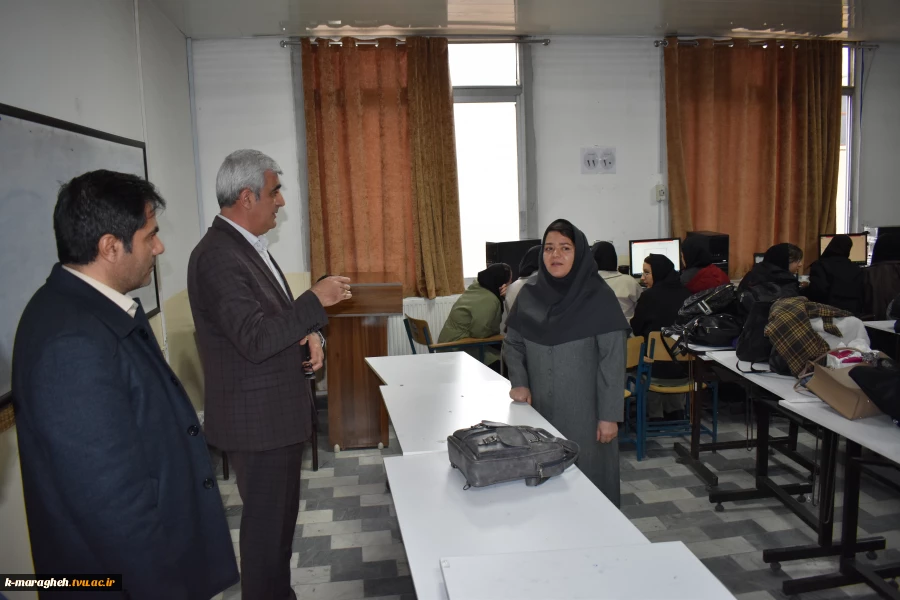 بازدید فرماندار ویژه شهرستان مراغه از آموزشکده ملی مهارت واحد مراغه
 2