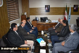 بازدید فرماندار ویژه شهرستان مراغه از آموزشکده ملی مهارت واحد مراغه
 3