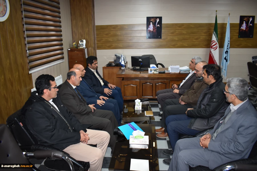 بازدید فرماندار ویژه شهرستان مراغه از آموزشکده ملی مهارت واحد مراغه
 3