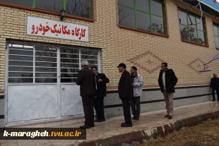 بازدید فرماندار ویژه شهرستان مراغه از آموزشکده ملی مهارت واحد مراغه
 4