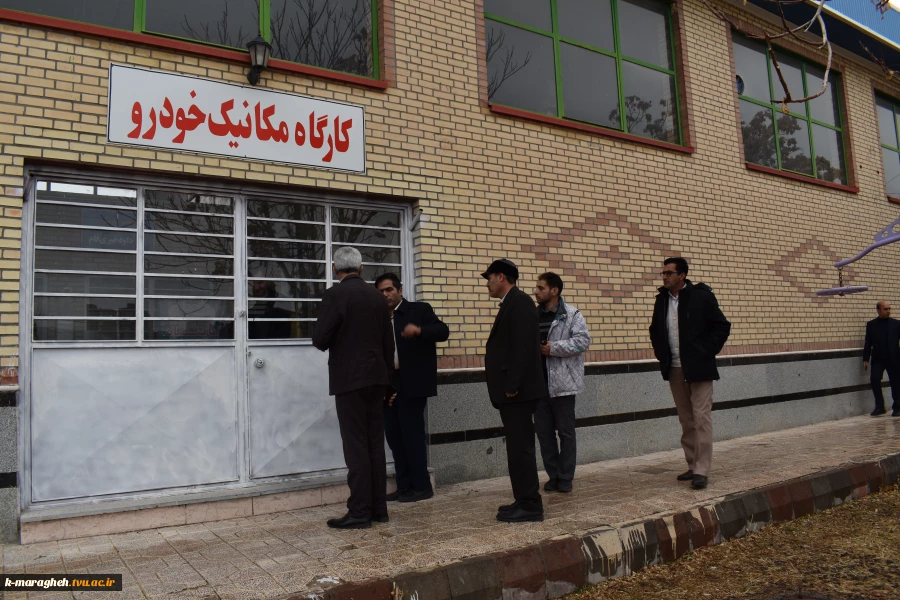 بازدید فرماندار ویژه شهرستان مراغه از آموزشکده ملی مهارت واحد مراغه
 4