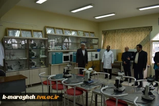 بازدید فرماندار ویژه شهرستان مراغه از آموزشکده ملی مهارت واحد مراغه
 8