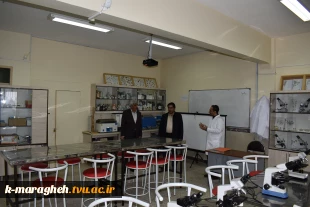 بازدید فرماندار ویژه شهرستان مراغه از آموزشکده ملی مهارت واحد مراغه
 9