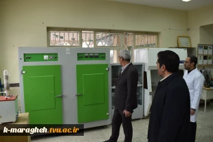 بازدید فرماندار ویژه شهرستان مراغه از آموزشکده ملی مهارت واحد مراغه
 10