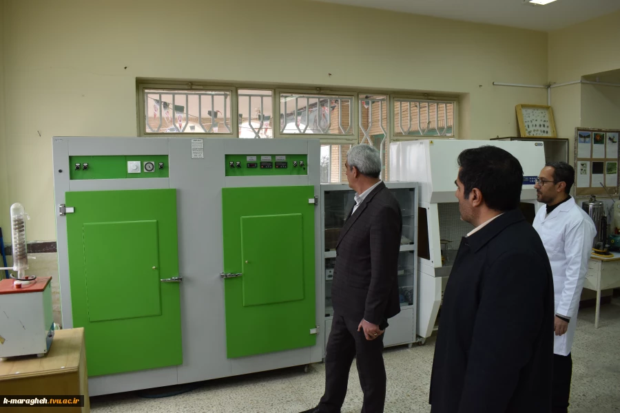 بازدید فرماندار ویژه شهرستان مراغه از آموزشکده ملی مهارت واحد مراغه
 10