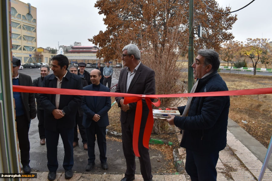 بازدید فرماندار ویژه شهرستان مراغه از آموزشکده ملی مهارت واحد مراغه
 11