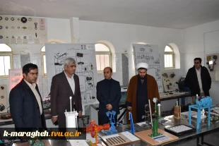 بازدید فرماندار ویژه شهرستان مراغه از آموزشکده ملی مهارت واحد مراغه
 2