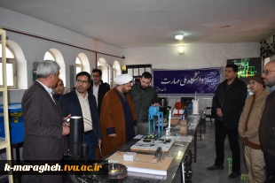 بازدید فرماندار ویژه شهرستان مراغه از آموزشکده ملی مهارت واحد مراغه
 5
