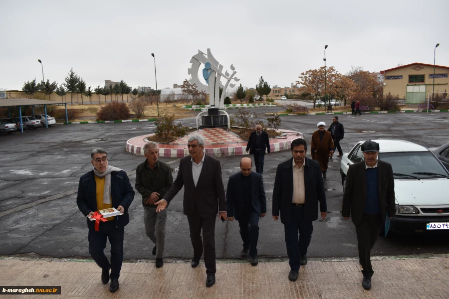 بازدید فرماندار ویژه شهرستان مراغه از آموزشکده ملی مهارت واحد مراغه
 6