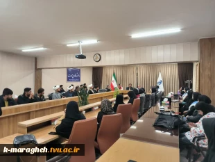 حضور معاون جمعیت هلال‌احمر کشور در آموزشکده ملی مهارت واحد مراغه 2