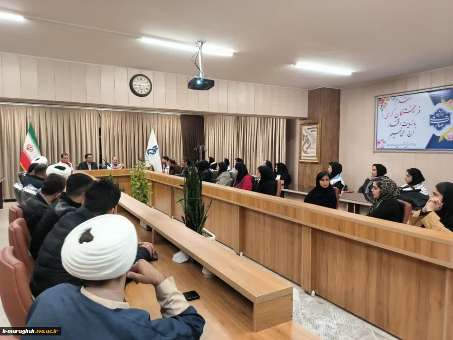 حضور معاون جمعیت هلال‌احمر کشور در آموزشکده ملی مهارت واحد مراغه 3