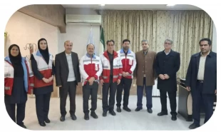 حضور معاون جمعیت هلال‌احمر کشور در آموزشکده ملی مهارت واحد مراغه 5