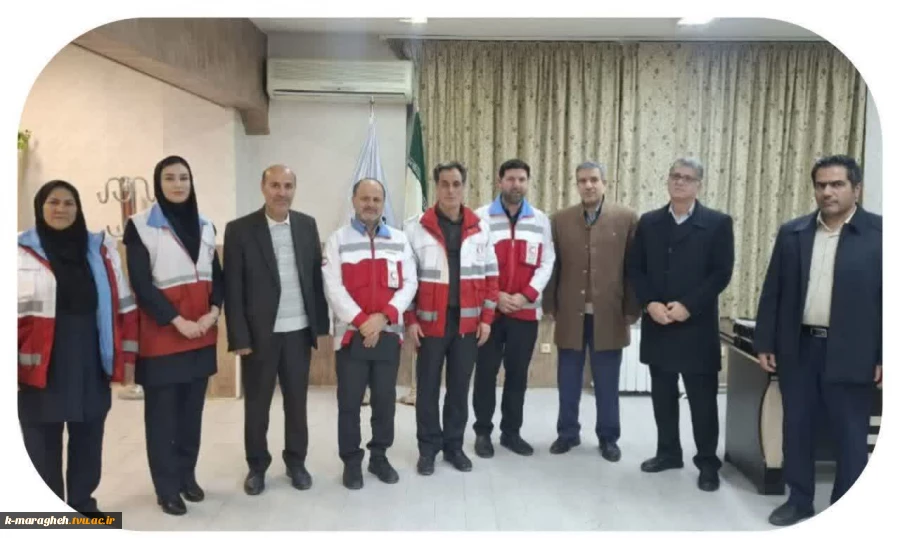 حضور معاون جمعیت هلال‌احمر کشور در آموزشکده ملی مهارت واحد مراغه 5