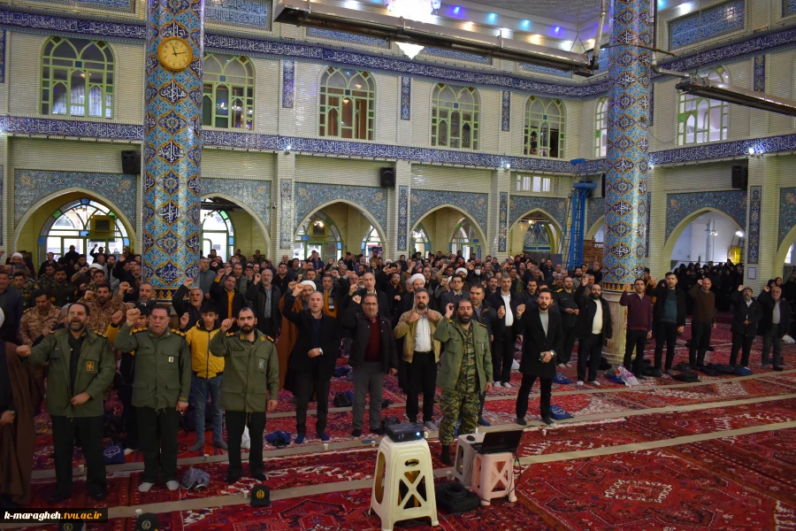 حضور همکاران آموزشکده در مراسم بزرگداشت نهم دی ماه
 7