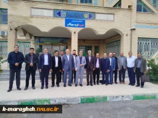 بازدید معاونت آموزشی دانشگاه ملی مهارت کشور و ریاست دانشگاه ملی مهارت استان آذربایجان شرقی و معاونت آموزشی و پژوهشی واحد استانی از آموزشکده ملی مهارت واحد مراغه 4