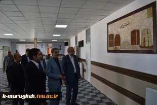 بازدید معاونت آموزشی دانشگاه ملی مهارت کشور و ریاست دانشگاه ملی مهارت استان آذربایجان شرقی و معاونت آموزشی و پژوهشی واحد استانی از آموزشکده ملی مهارت واحد مراغه 15