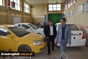 بازدید معاونت آموزشی دانشگاه ملی مهارت کشور و ریاست دانشگاه ملی مهارت استان آذربایجان شرقی و معاونت آموزشی و پژوهشی واحد استانی از آموزشکده ملی مهارت واحد مراغه 19