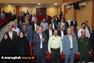 همایش بزرگداشت هفته دولت و تجلیل از کارمندان نمونه ادارات شهرستان مراغه 4