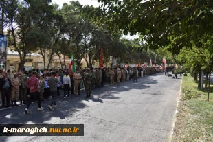 حضور مقتدرانه جانفدایان میهن در مراسم بزرگداشت هفته دفاع مقدس
 10