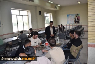 بازدید سرزده ریاست آموزشکده از سلف‌سرویس دانشجویی و بررسی کیفیت خدمات رفاهی 5